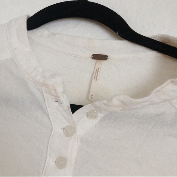 ๐ MOVING SALE! ๐ White fp bell sleeve top - Picture 3 of 3